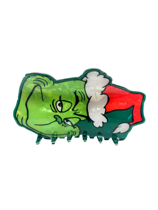 Green Holiday Hair Clip
