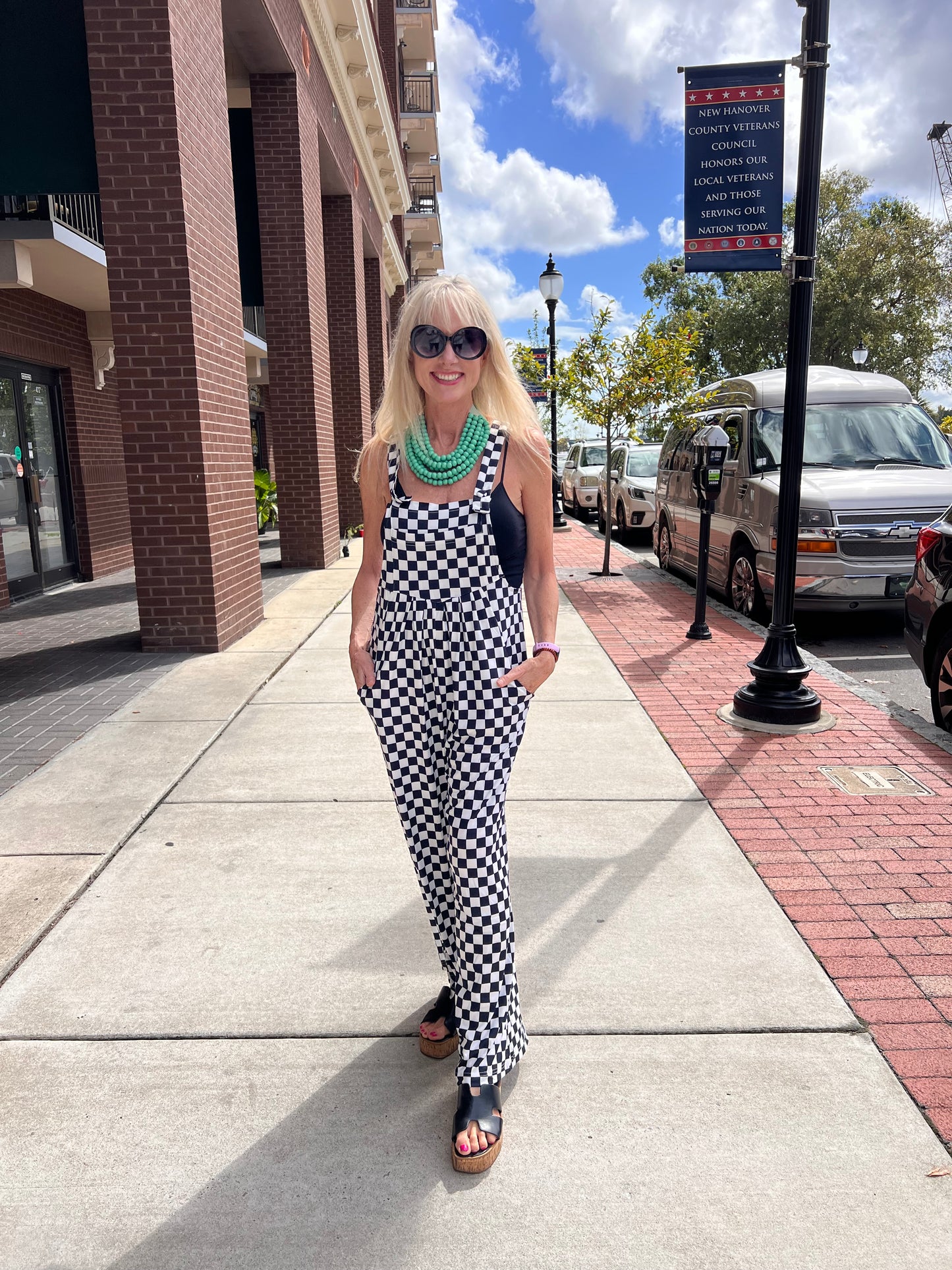 Checkered Jumpsuit