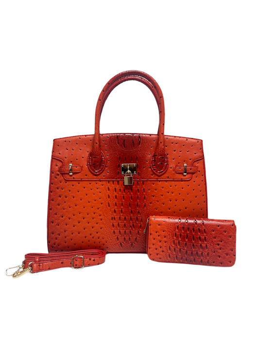 Burnt Orange Fashion Bag