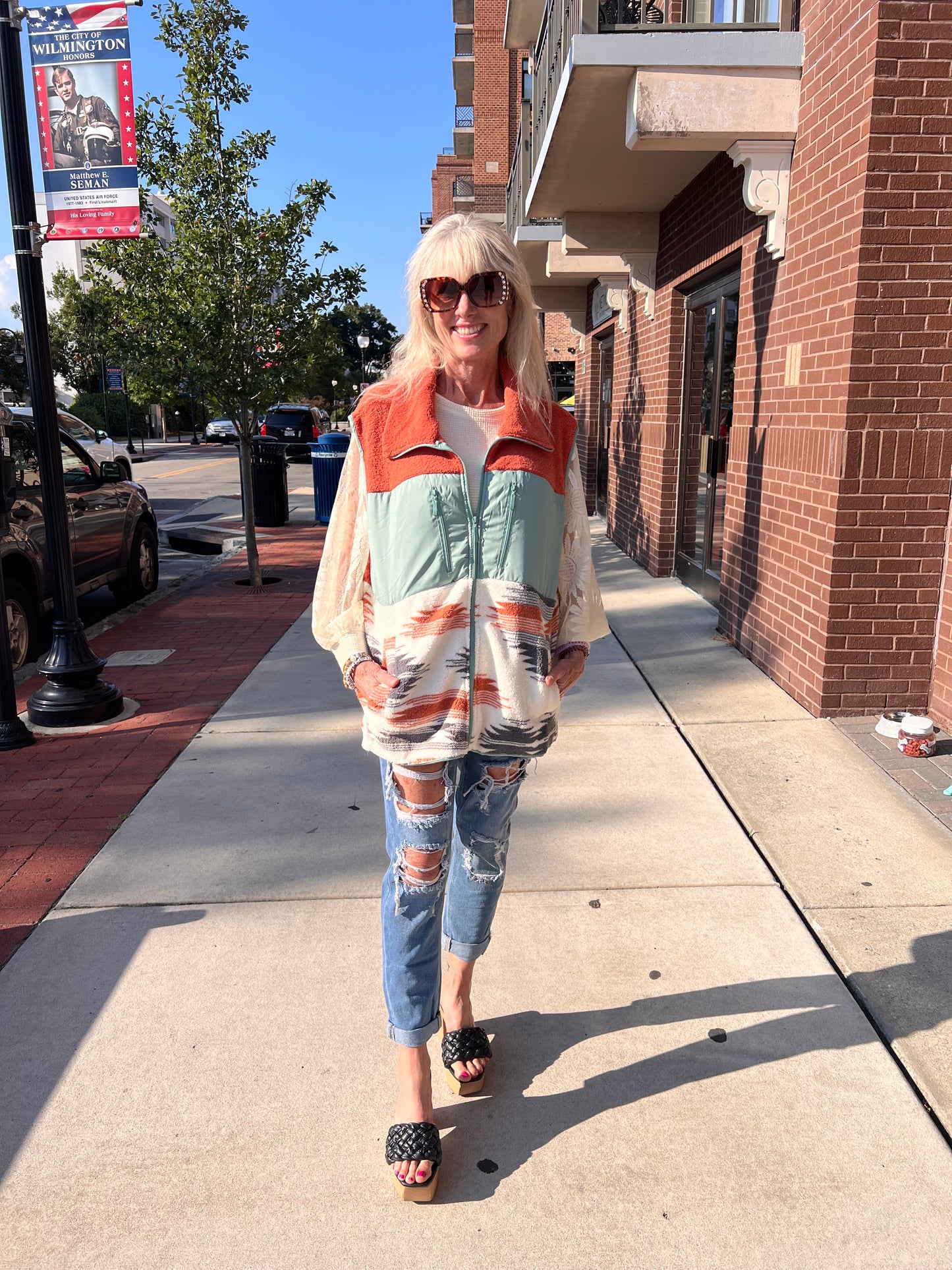 Printed Vest