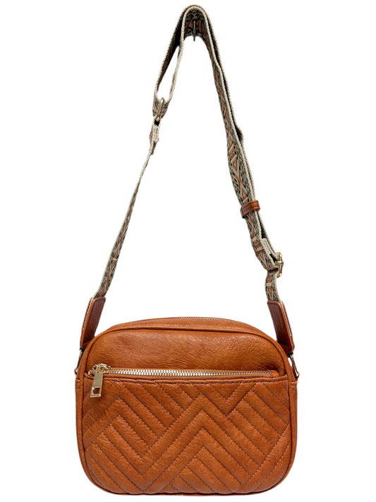 Textured crossbody