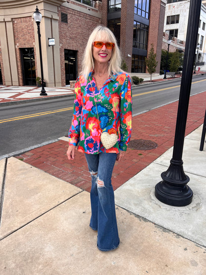 Long Sleeve Multi Top