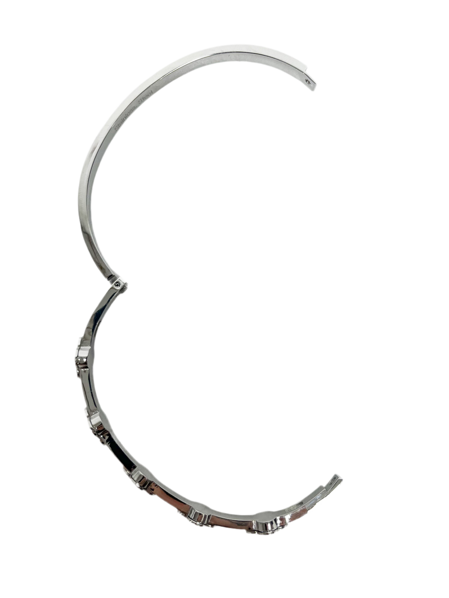Crystal quatrefoil bracelet