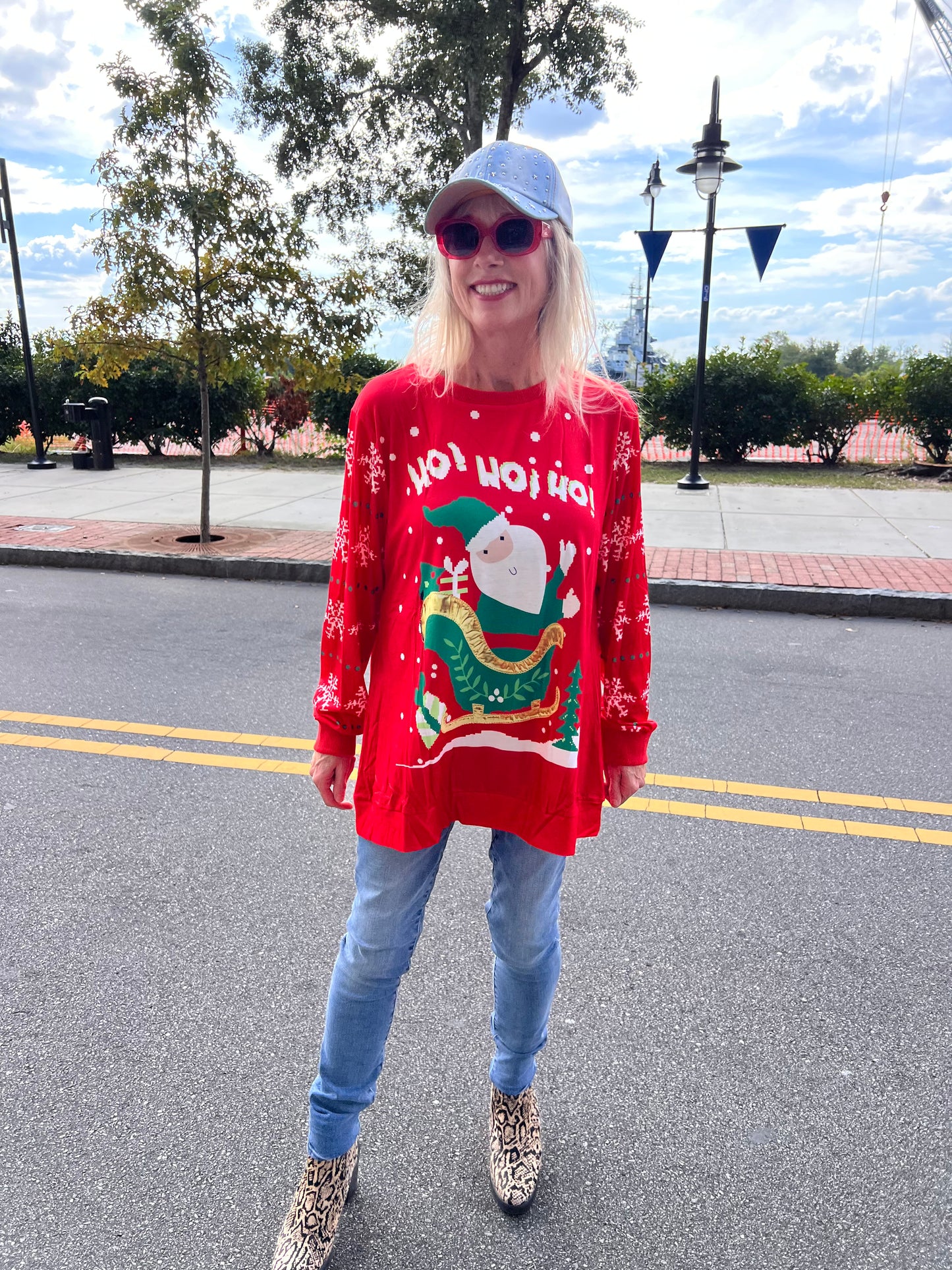 Ho Ho Ho! Long sleeve top