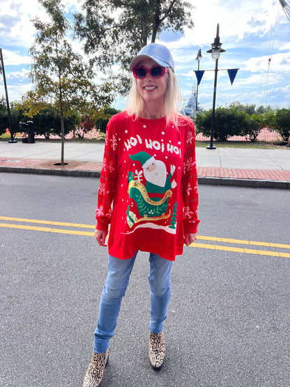 Ho Ho Ho! Long sleeve top