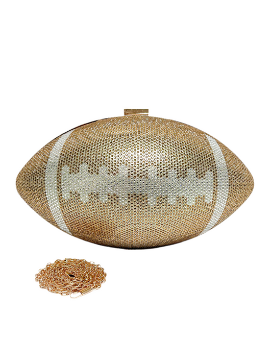 Rhinestone Football 🏈 Clutch/Crossbody