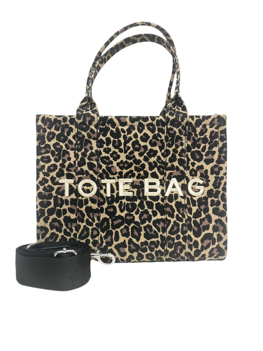 Small Printed Tote Bag