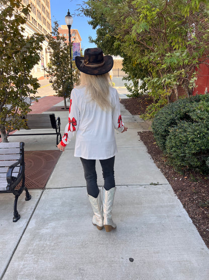 Cowgirl Christmas Top