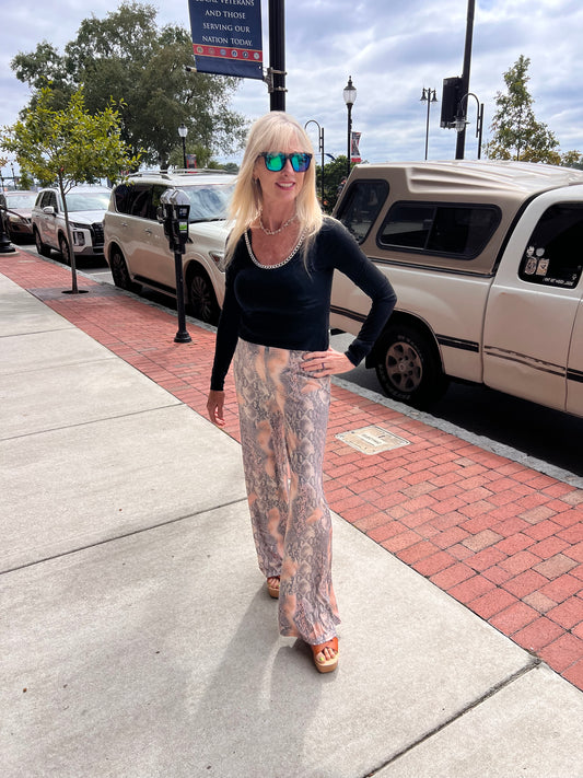 Printed Pants(S or L)