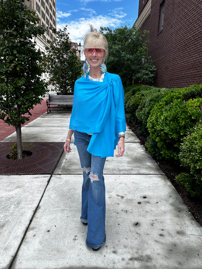 Drape Wrap Poncho