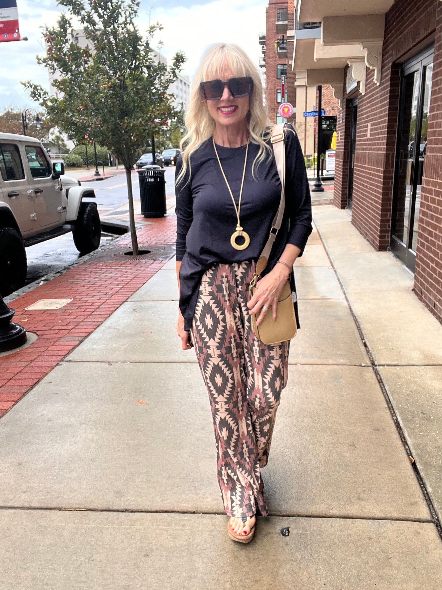 Aztec Comfy Bell Bottoms