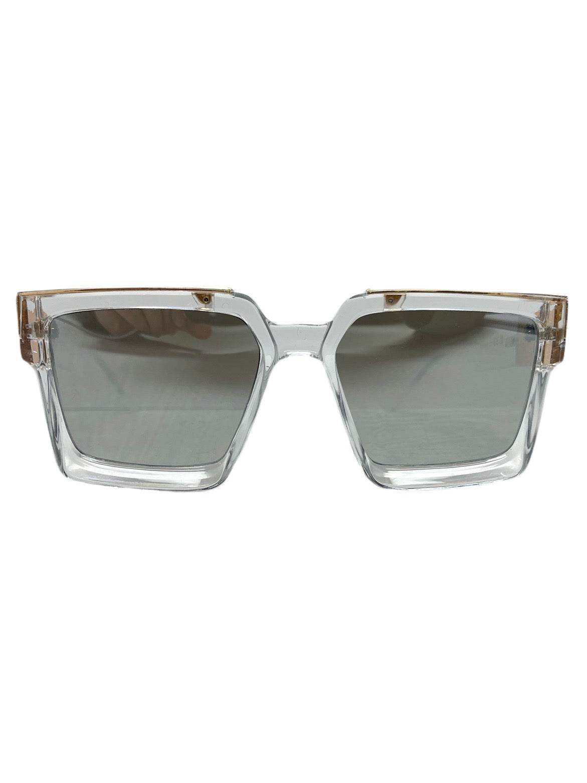 Retro Square Frame Sunglasses