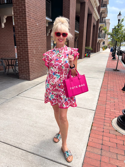 Flutter Short Sleeve Dress