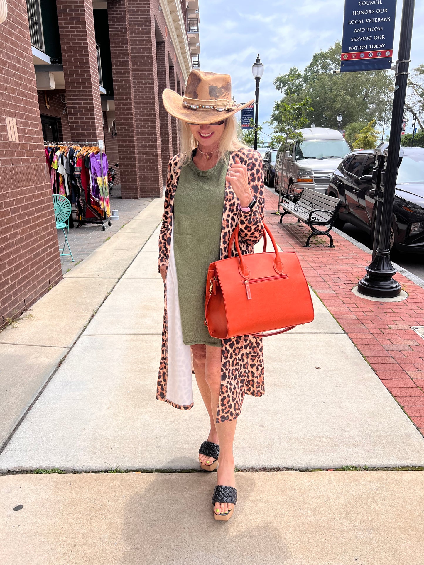 Printed Cardigan