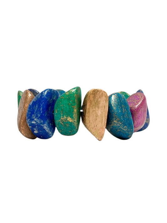 Multicolored stretch bracelet