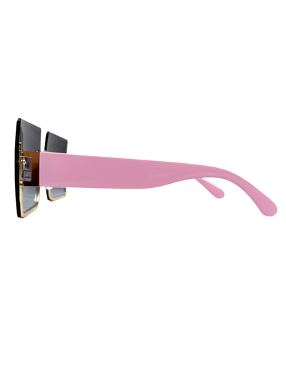 Square Brimless Sunglasses