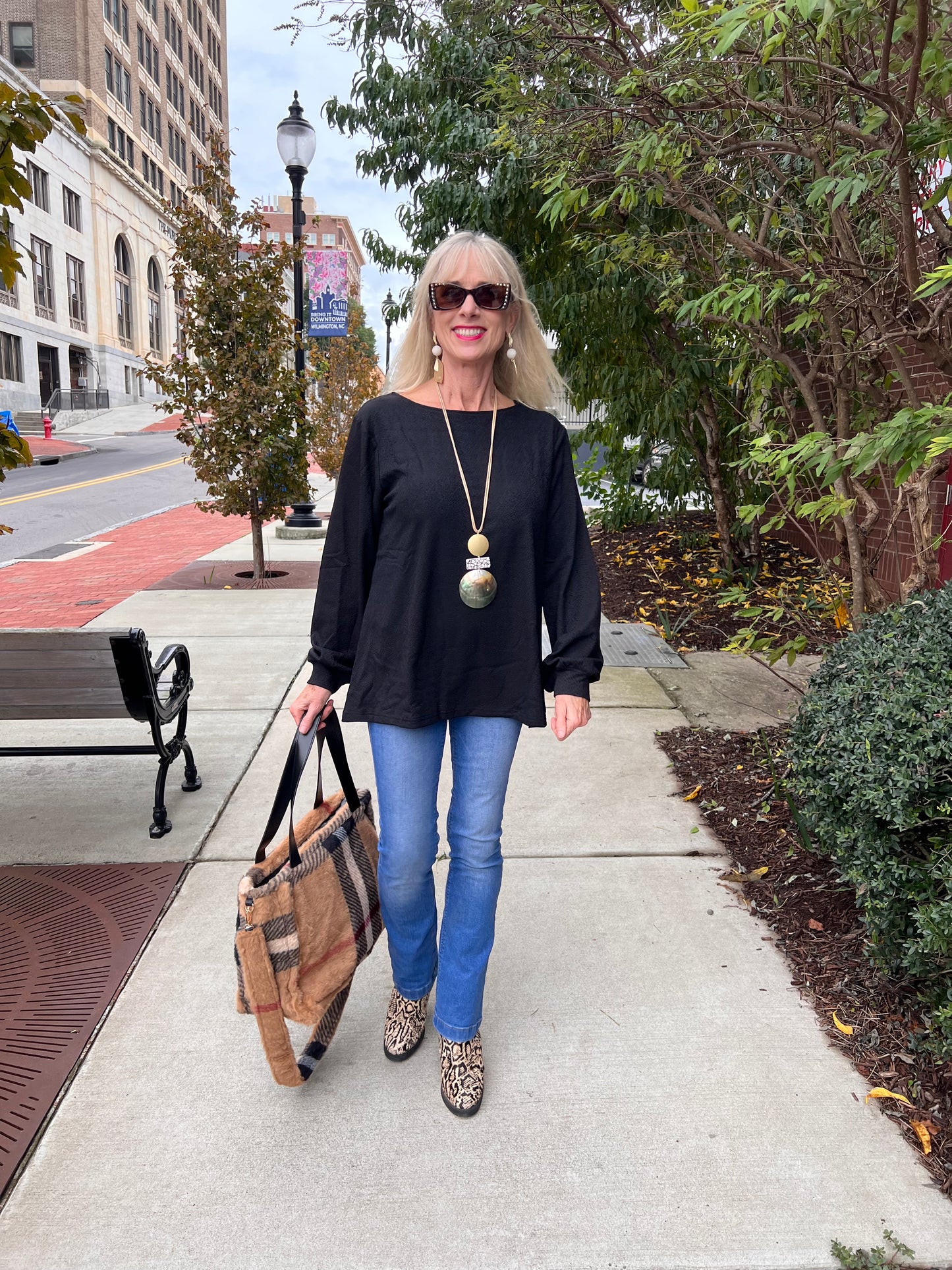 Black Long Sleeve Top