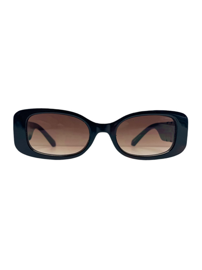 Gold gem stem sunglasses