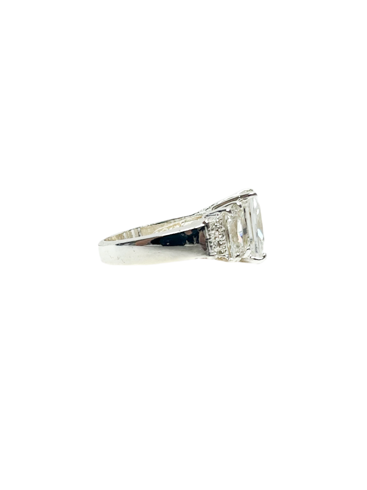 Triple rectangle ring (Size 7)