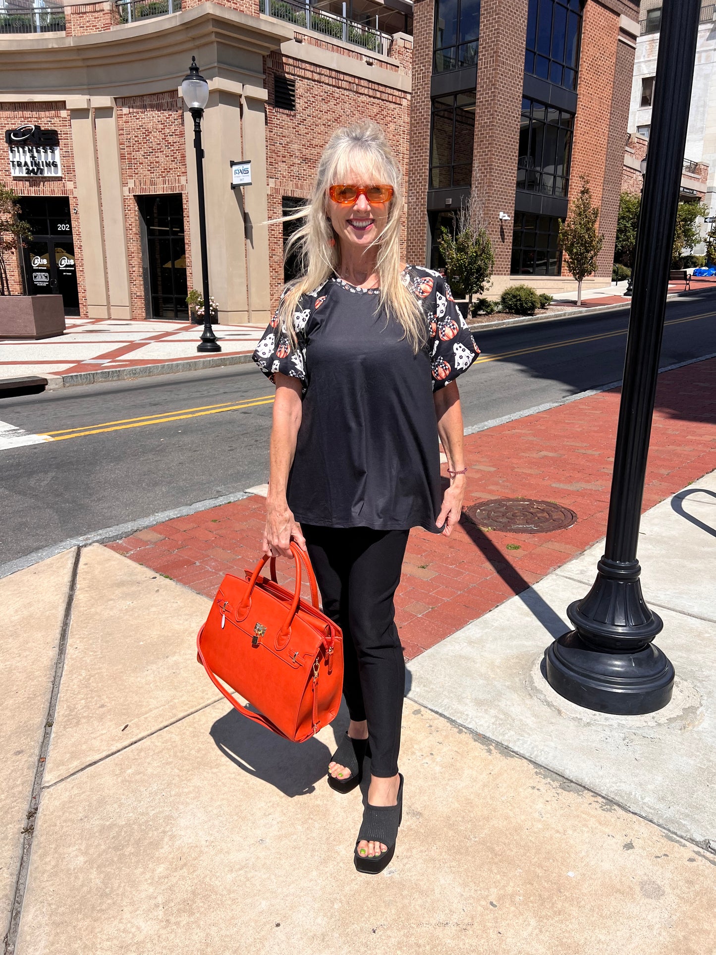 Spooky Sleeve Top(small)