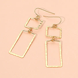 Rectangle Drop Dangle Earring