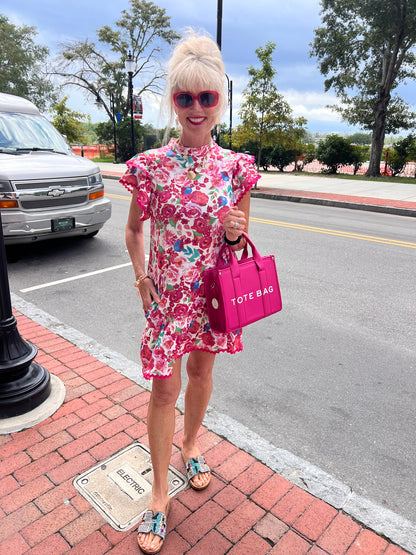 Flutter Short Sleeve Dress