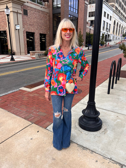 Long Sleeve Multi Top