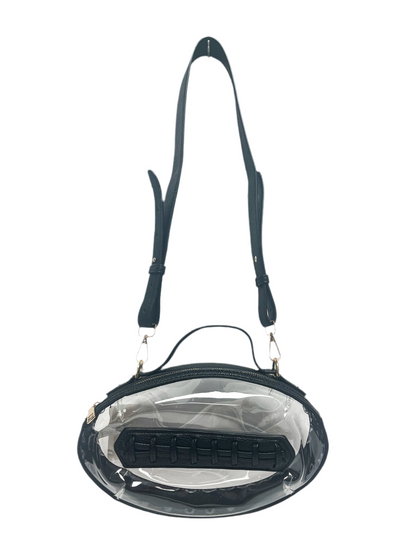 Clear football Crossbody