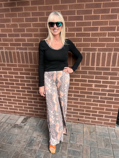 Printed Pants(S or L)