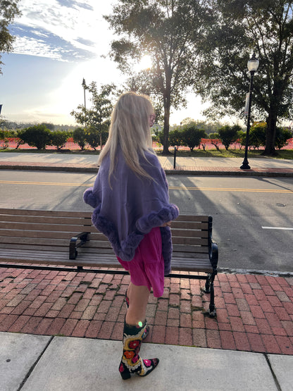 Purple Funky Cape