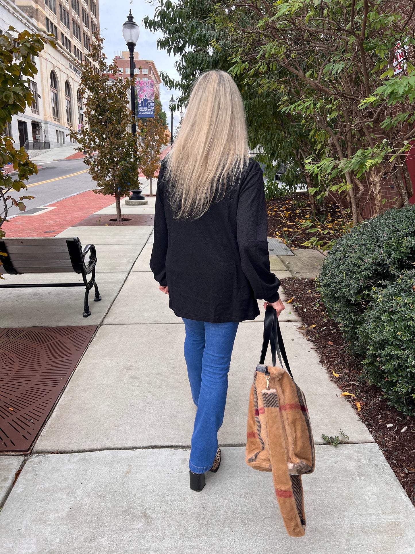 Black Long Sleeve Top