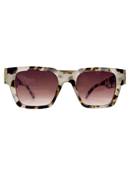 Clear Printed sunglasses