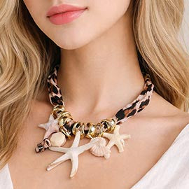 Coastal Scarf Necklace