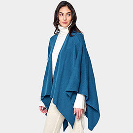 Asymmetrical Pull Through Poncho