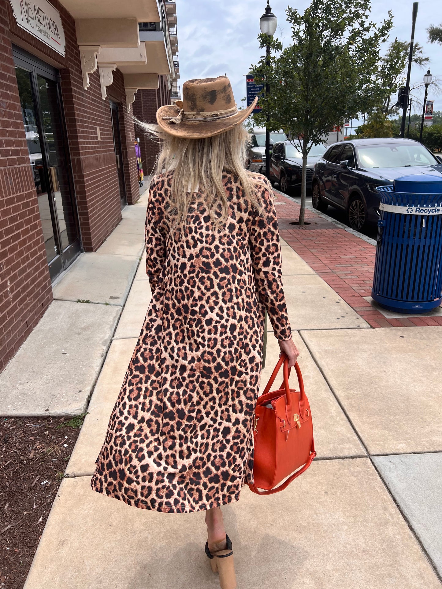 Printed Cardigan