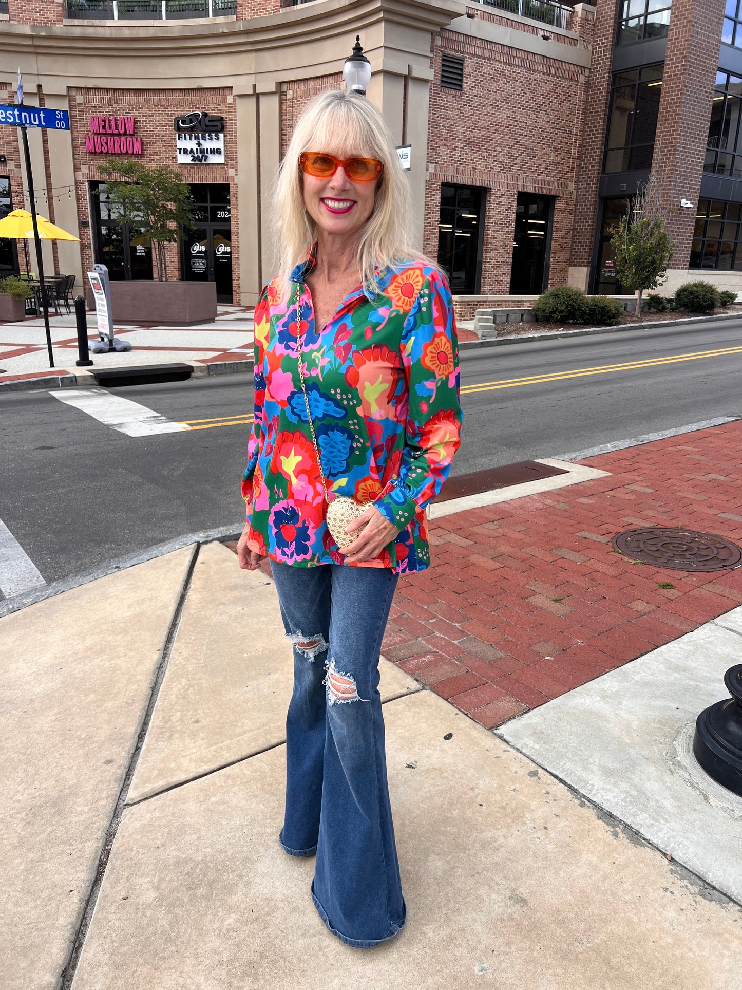 Long Sleeve Multi Top