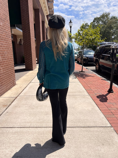 Long Sleeve Lace Top