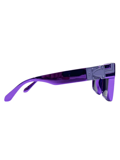 Retro Square Frame Sunglasses