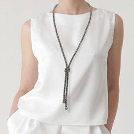 Bling Knot Necklace