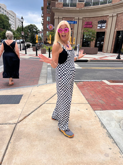 Checkered Jumpsuit