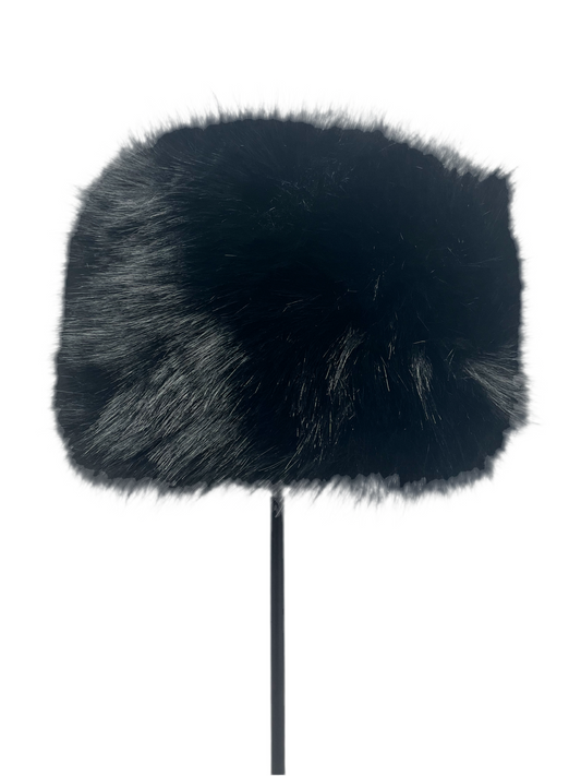 Black winter hat