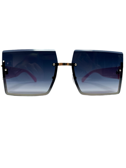 Square Brimless Sunglasses