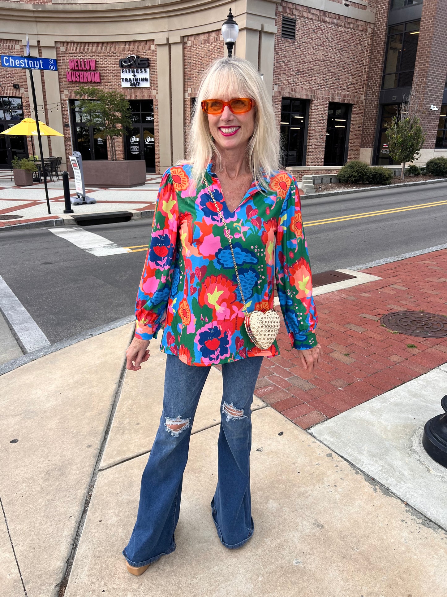 Long Sleeve Multi Top