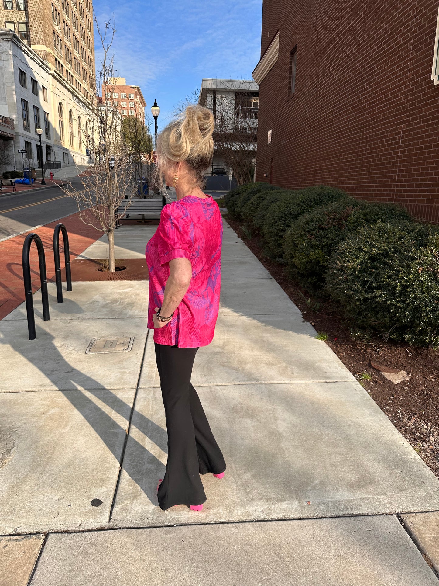 Pink Puff Short Sleeve