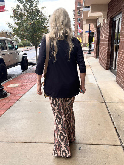 Aztec Comfy Bell Bottoms