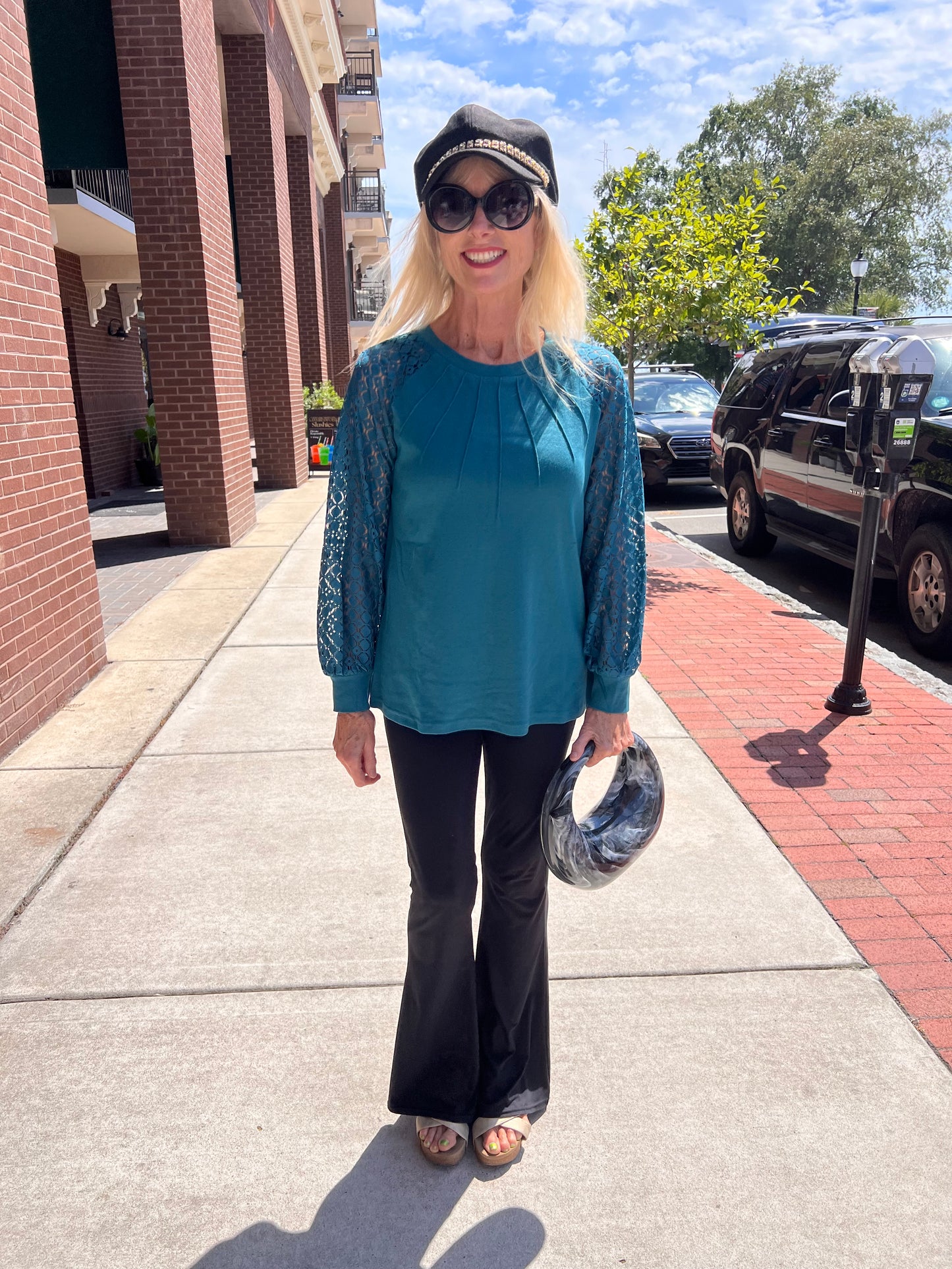 Long Sleeve Lace Top
