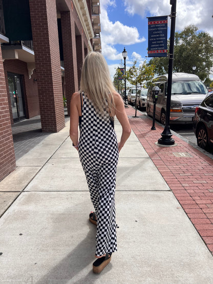 Checkered Jumpsuit