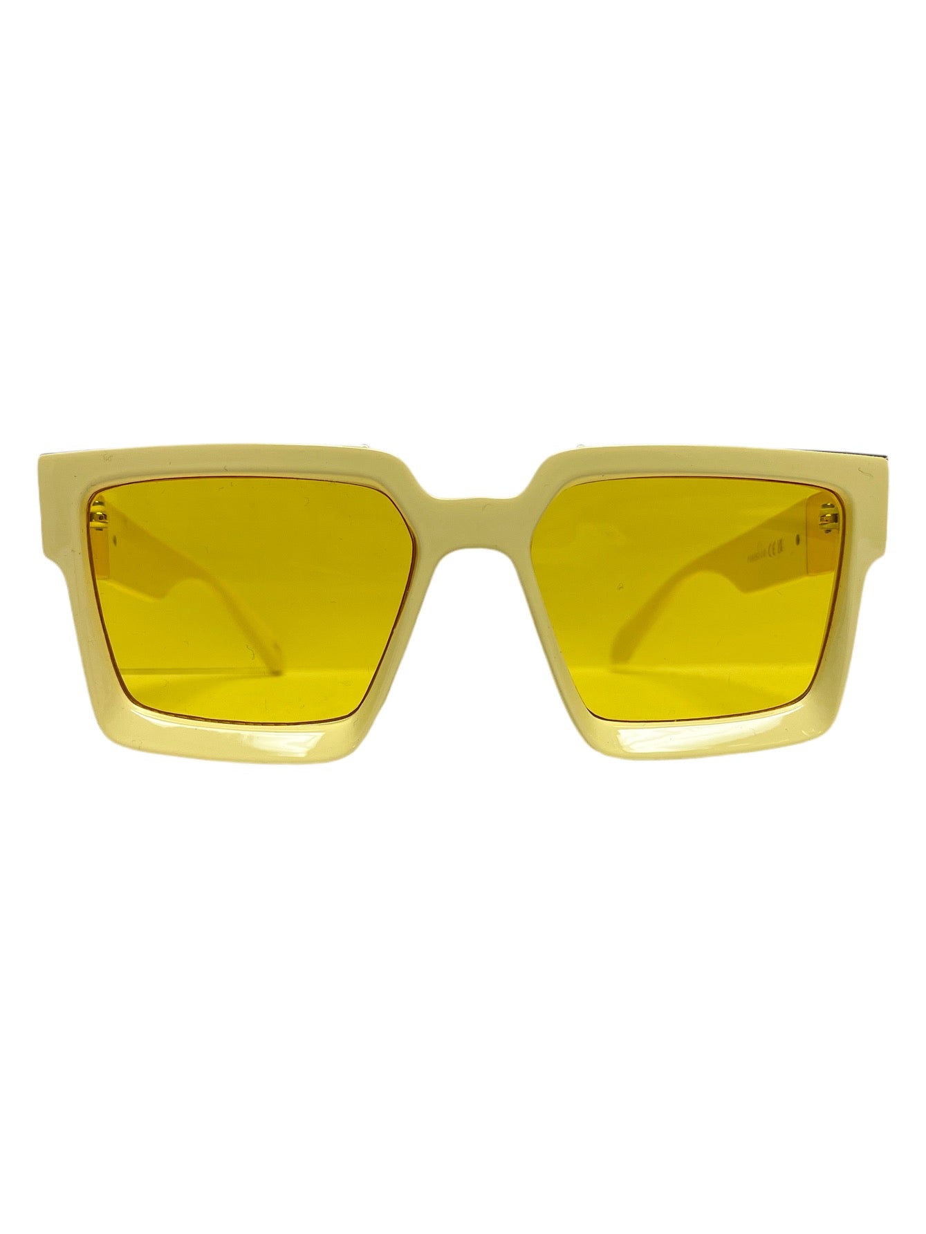 Retro Square Frame Sunglasses