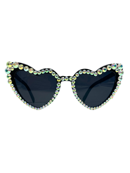 Gem heart sunglasses