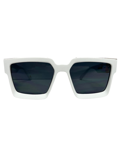 Retro Square Frame Sunglasses